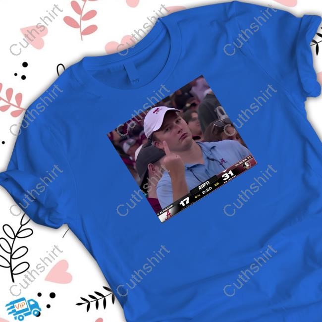 Alabama Fan Middle Finger Tee