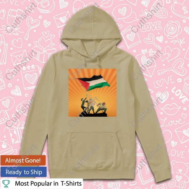 Palestinian Sunrise By Gorillaz Limited Edition Tee Shirt