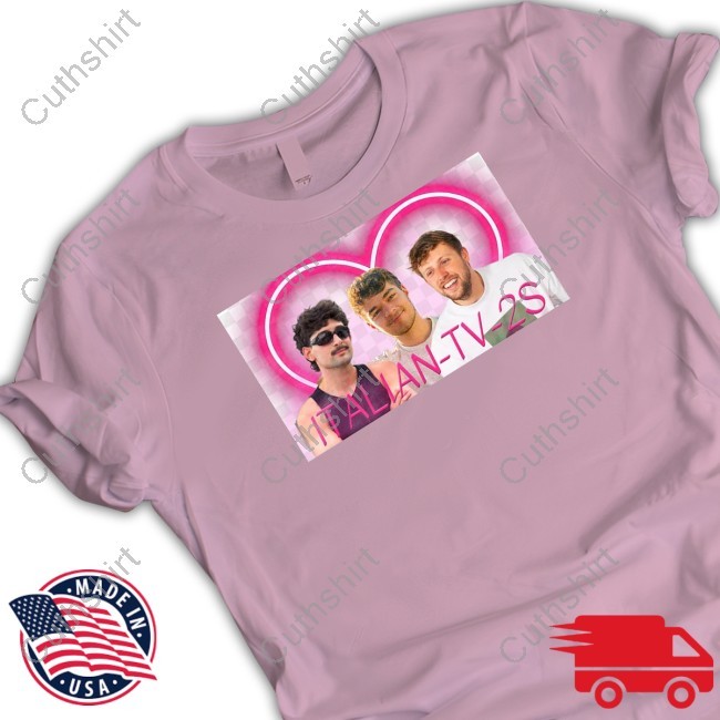 Italian-Tv-2S Sidememe Tee Shirt