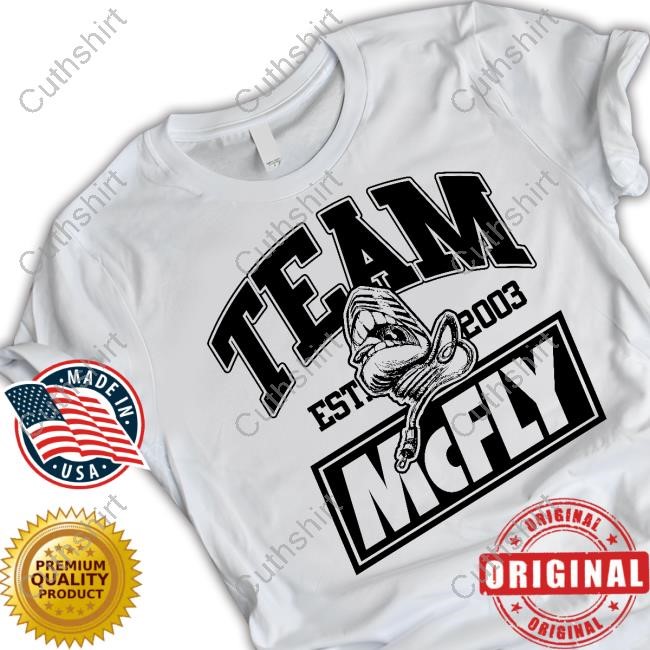 Team Mcfly New Shirt