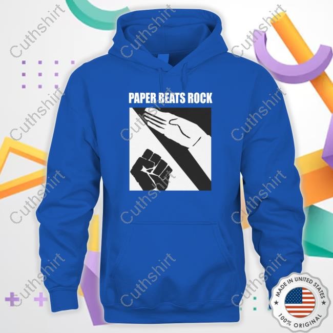 Bruhtees Paper Beats Rock New Shirt