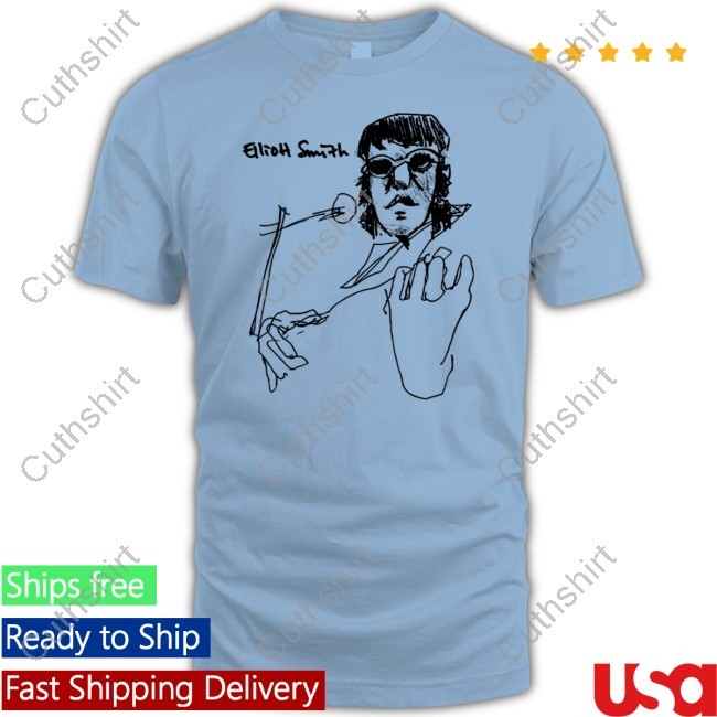 Blue Fools Elliott Smith Hoodie