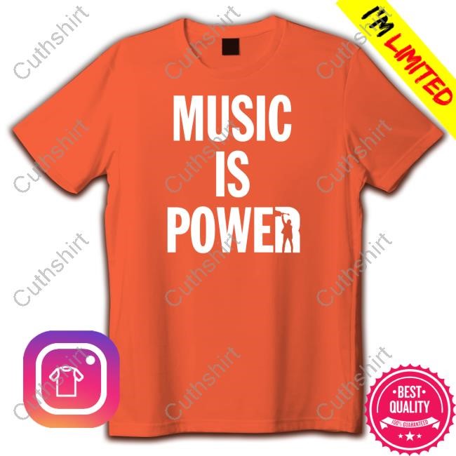 Richard Ashcroft Music Is Power Limted Shirt