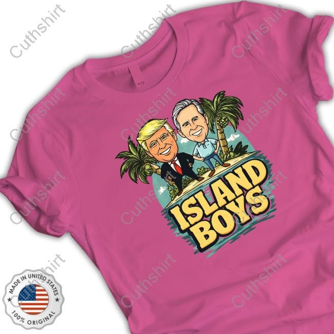 Trump And Gavin Island Boys T Shirt