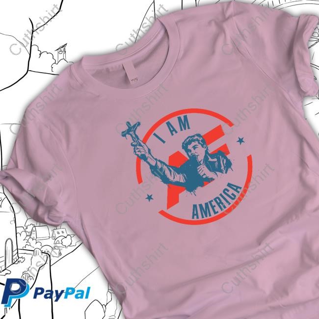 Fuentes America First Crucifix Hoodie Sweatshirt