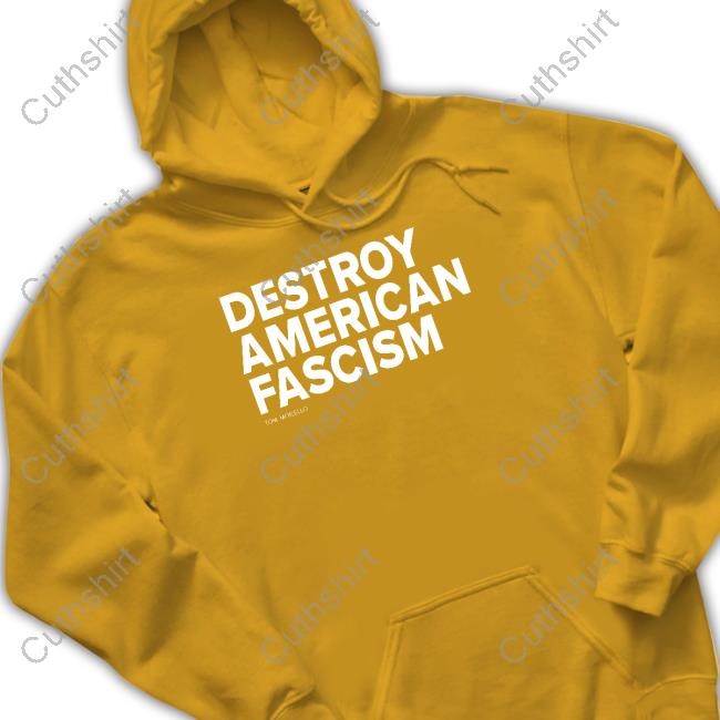Tom Morello Destroy American Fascism T-Shirt