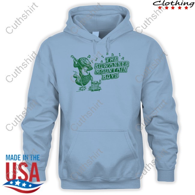 Suwanneemountainboys The Suwannee Mountain Boys Gator Banjo Hoodie