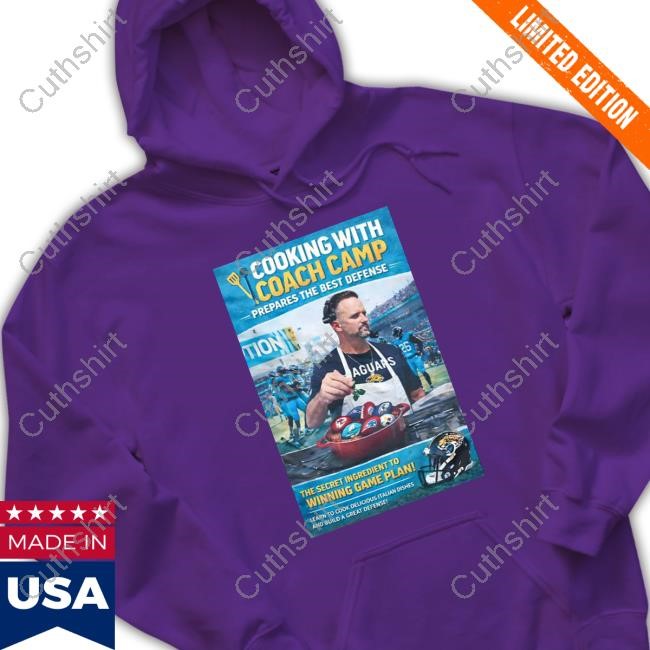 Cooking With Coach Camp T Shirt