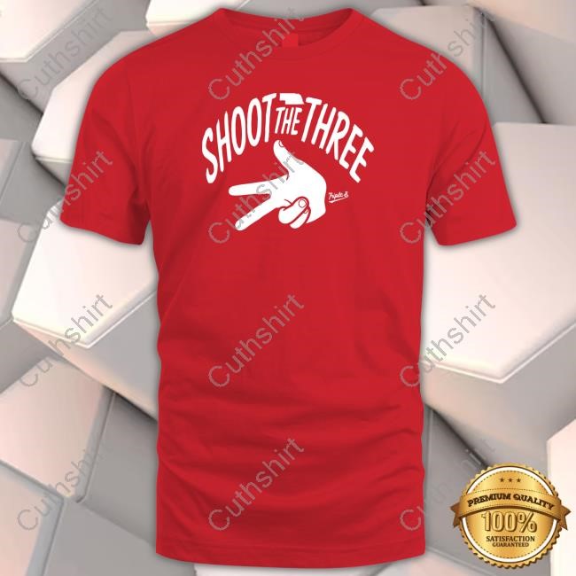 Shoot The 3 Red Hoodie Sweatshirt